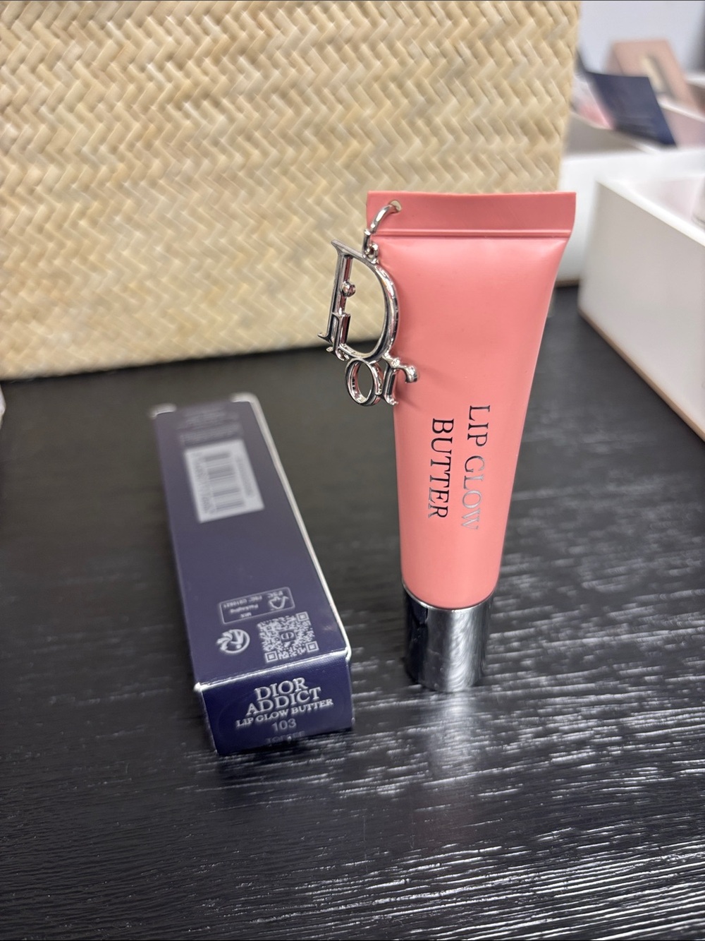 Dior Lip Glow Butter — Toffee 103 Hydrating Lip shine